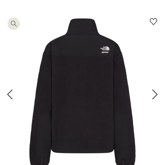 North Face X Skims 1995 RETRO DENALI FLEECE JACKET Black XL - Picture 6 of 7